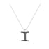 I - Letter Name Necklace Initial Necklace